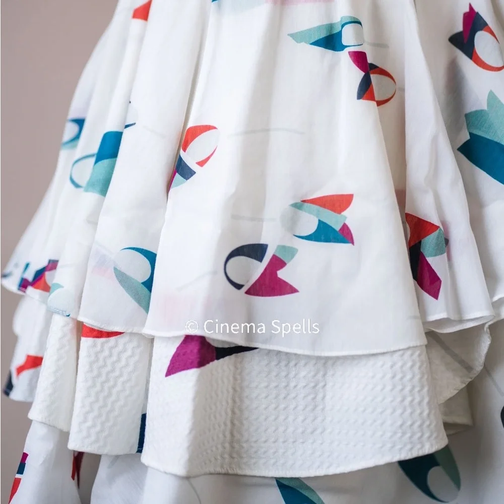 Ruffled Tunic/Dress As Seen On Zoey Deschanel In Our Idiot Brother (US 0) - Picture 4 of 6